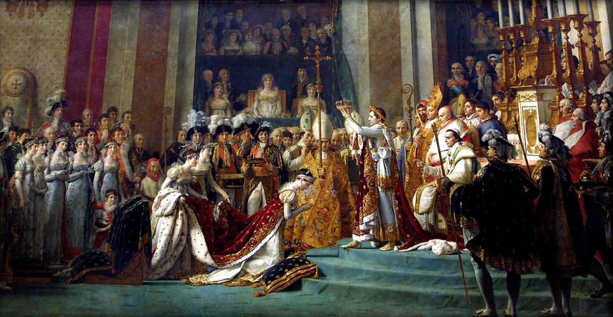 qui a peint le sacre de napoleon